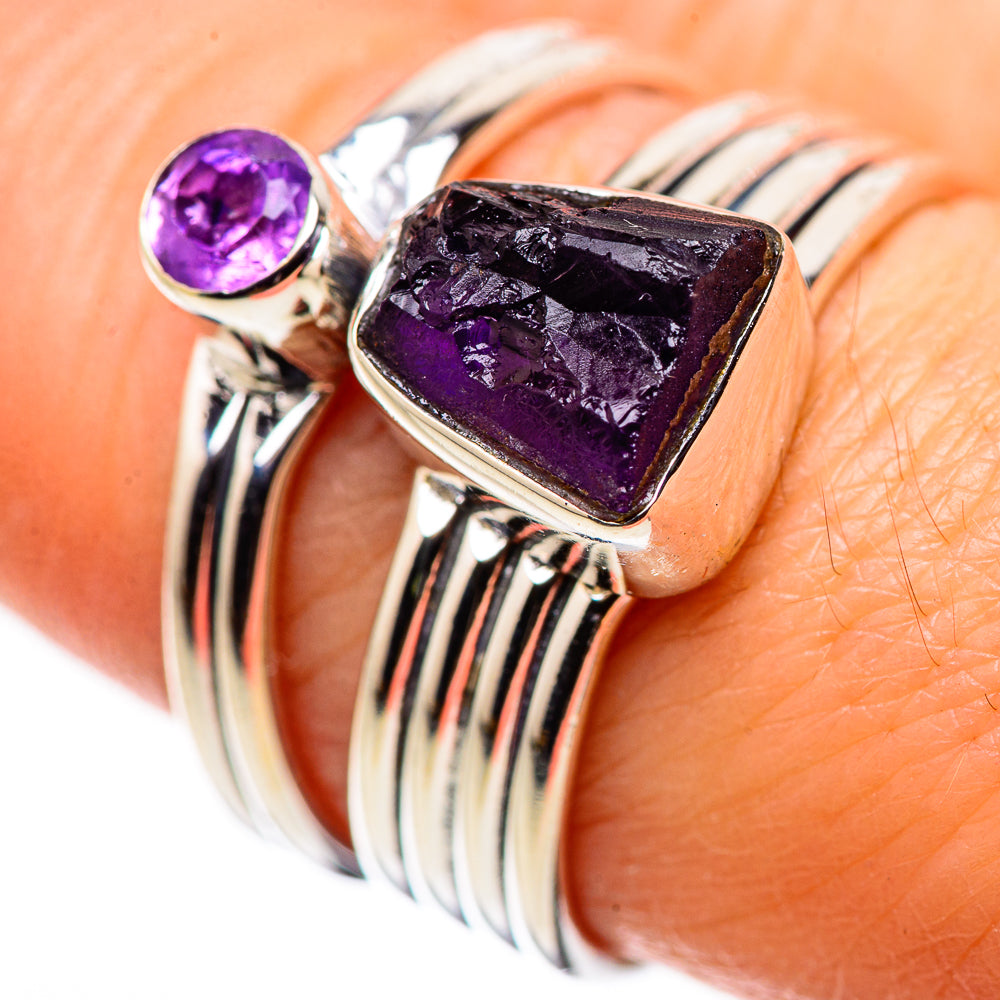 Amethyst Rings handcrafted by Ana Silver Co - RING132440