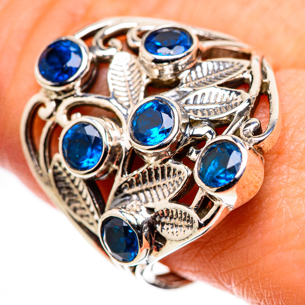 Swiss Blue Topaz Rings handcrafted by Ana Silver Co - RING132446