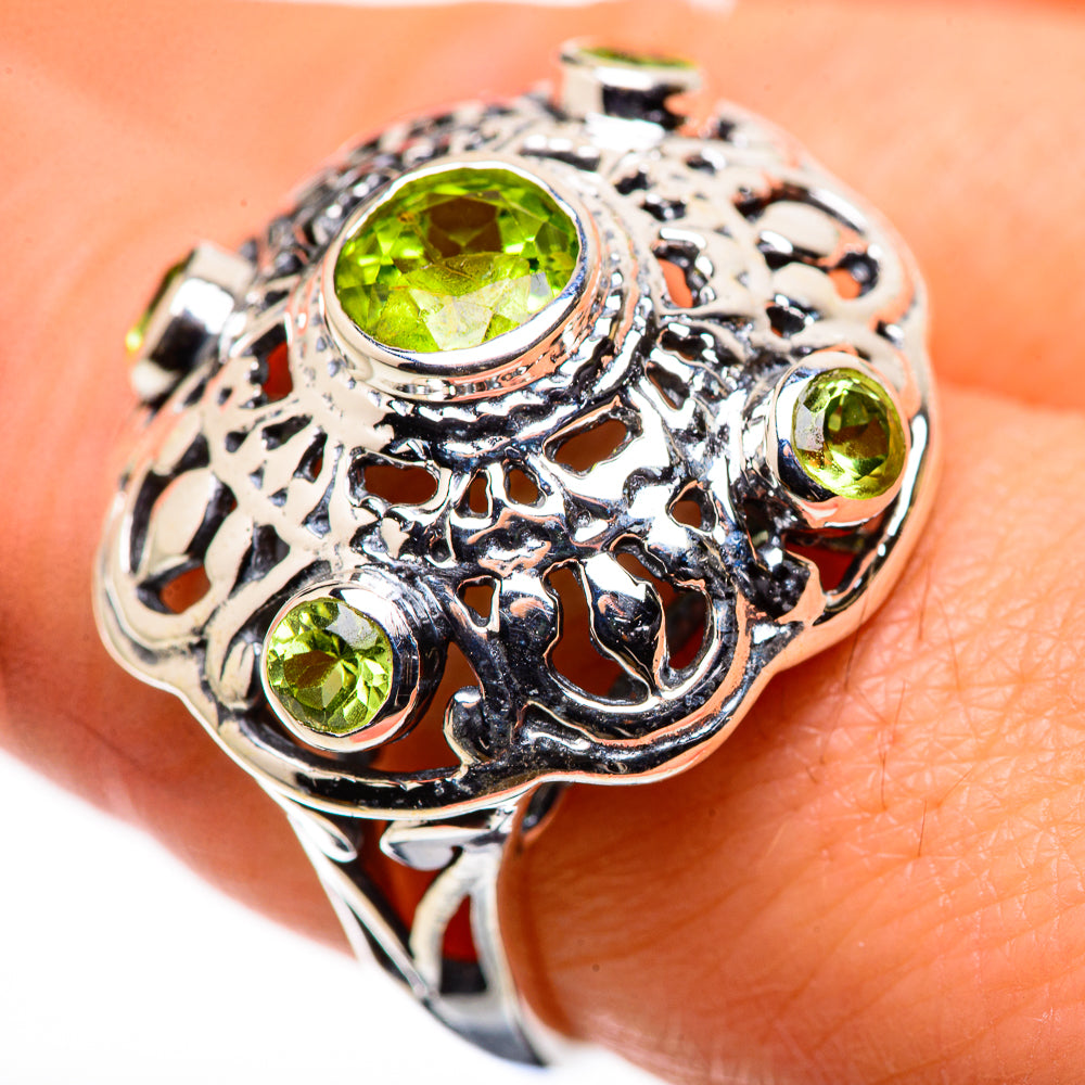 Peridot Rings handcrafted by Ana Silver Co - RING132448
