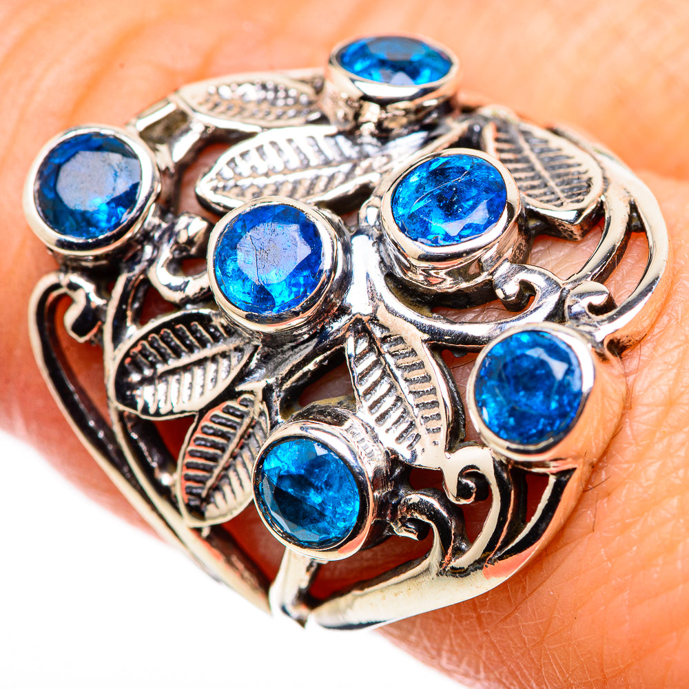 Swiss Blue Topaz Rings handcrafted by Ana Silver Co - RING132464