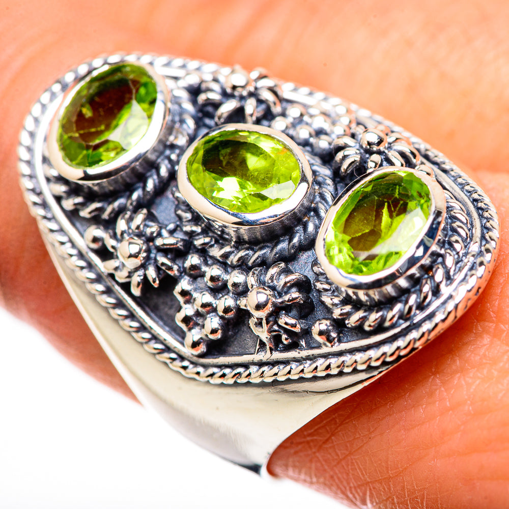 Peridot Rings handcrafted by Ana Silver Co - RING132467