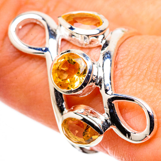 Citrine Rings handcrafted by Ana Silver Co - RING132482