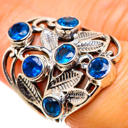 Swiss Blue Topaz Rings handcrafted by Ana Silver Co - RING132494