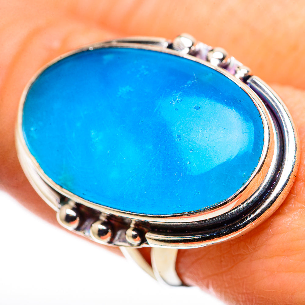 Smithsonite Rings handcrafted by Ana Silver Co - RING132517