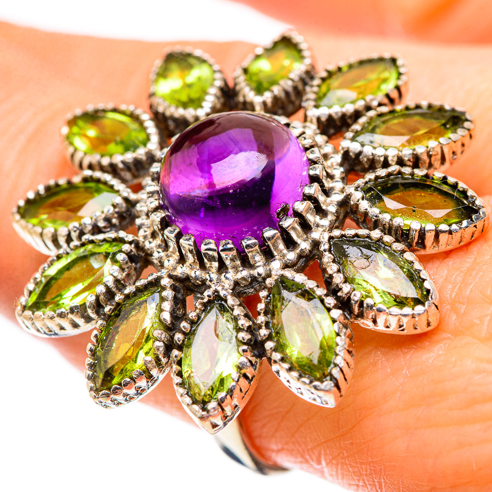 Amethyst Rings handcrafted by Ana Silver Co - RING132524