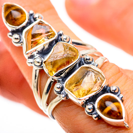 Citrine Rings handcrafted by Ana Silver Co - RING132527
