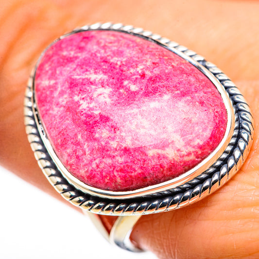 Thulite Rings handcrafted by Ana Silver Co - RING132528