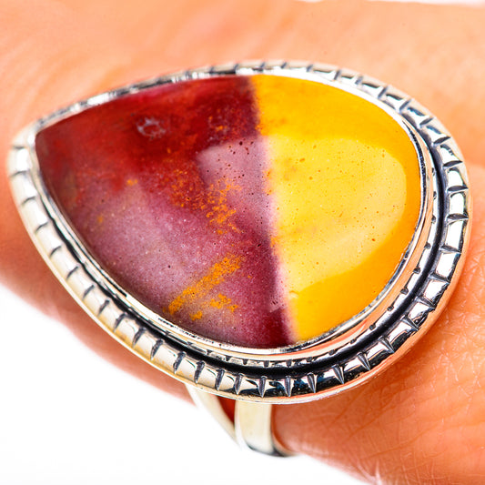 Mookaite Rings handcrafted by Ana Silver Co - RING132530