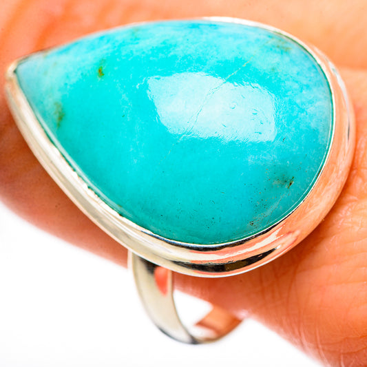 Amazonite Rings handcrafted by Ana Silver Co - RING132547
