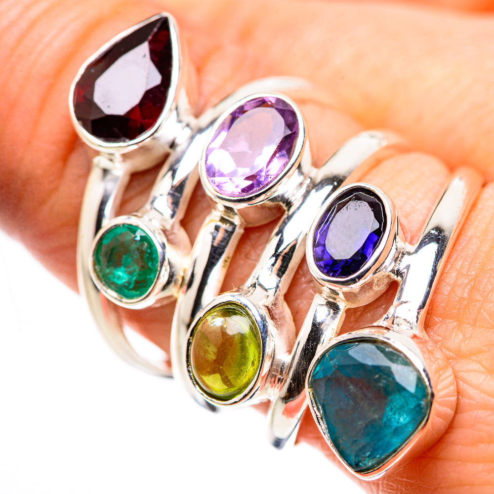Garnet Rings handcrafted by Ana Silver Co - RING132559