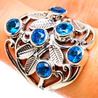 Swiss Blue Topaz Rings handcrafted by Ana Silver Co - RING132562