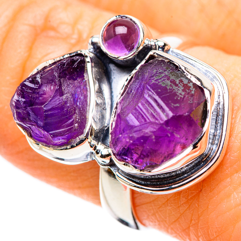 Amethyst Rings handcrafted by Ana Silver Co - RING132573