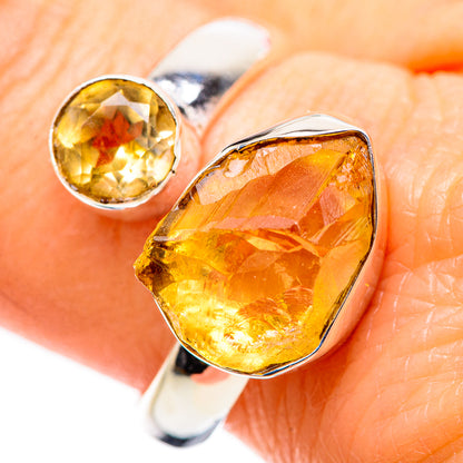 Citrine Rings handcrafted by Ana Silver Co - RING132587