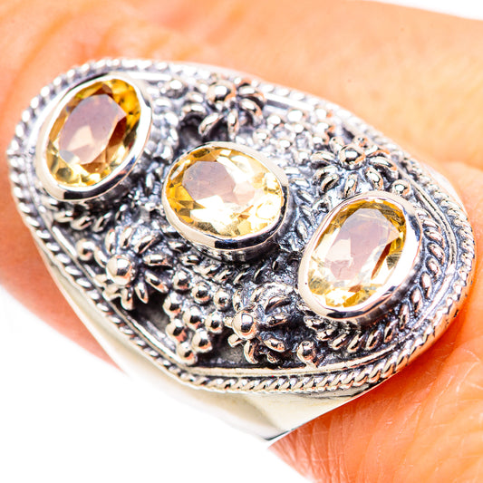 Citrine Rings handcrafted by Ana Silver Co - RING132588