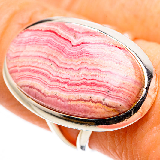 Rhodochrosite Rings handcrafted by Ana Silver Co - RING132589