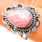 Rhodochrosite Rings handcrafted by Ana Silver Co - RING132590