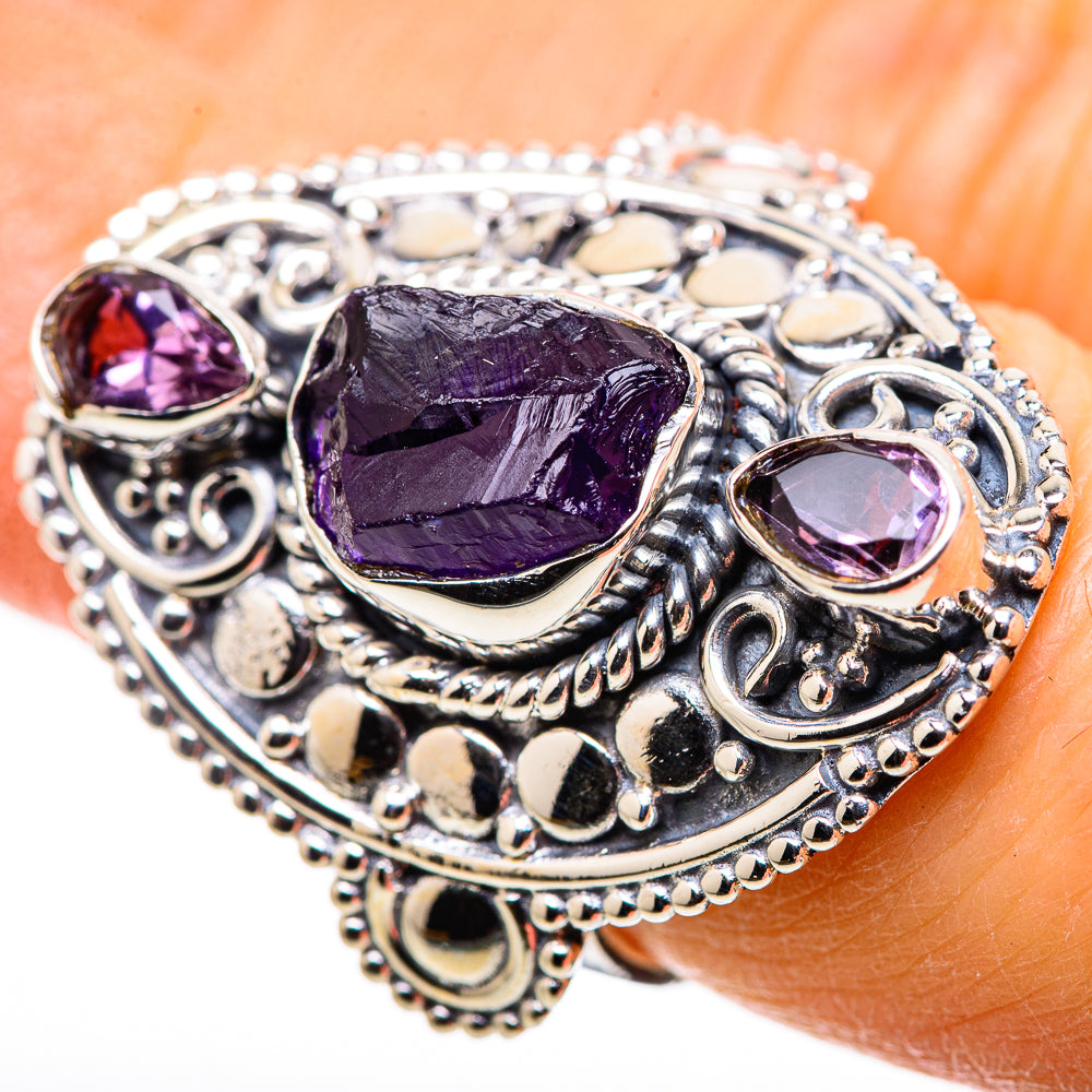 Amethyst Rings handcrafted by Ana Silver Co - RING132592