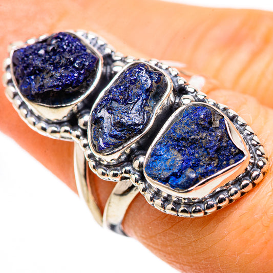 Lapis Lazuli Rings handcrafted by Ana Silver Co - RING132605
