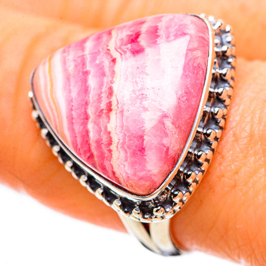 Rhodochrosite Rings handcrafted by Ana Silver Co - RING132614