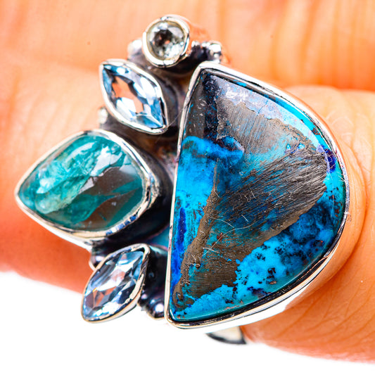 Shattuckite Rings handcrafted by Ana Silver Co - RING132622