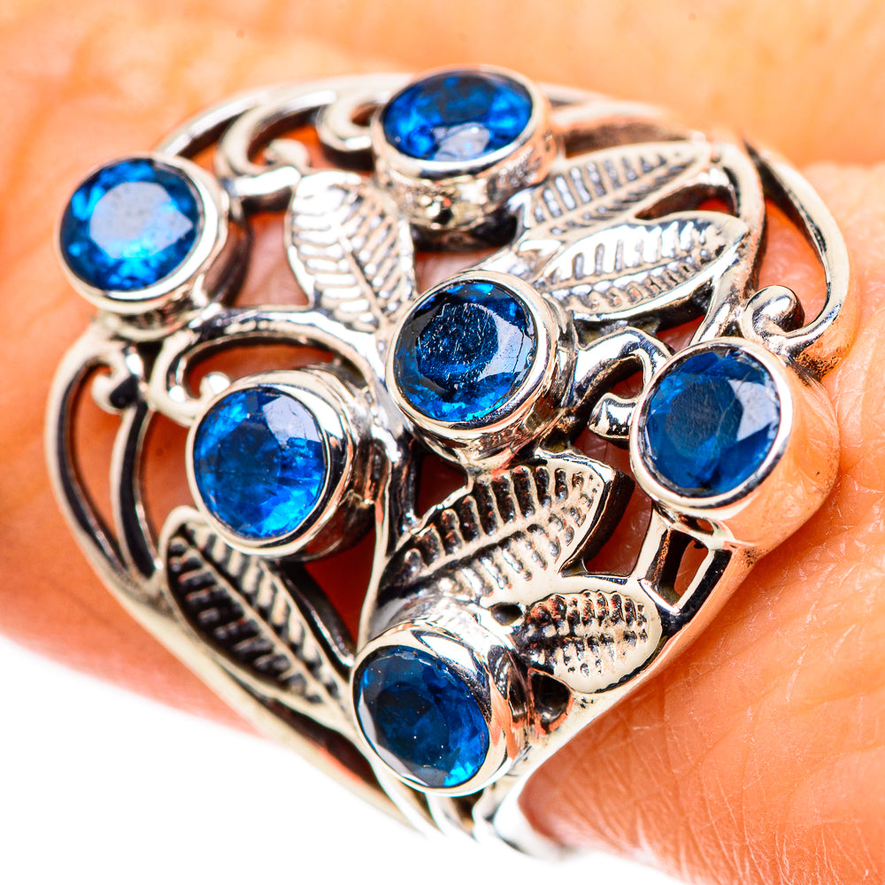 Swiss Blue Topaz Rings handcrafted by Ana Silver Co - RING132624