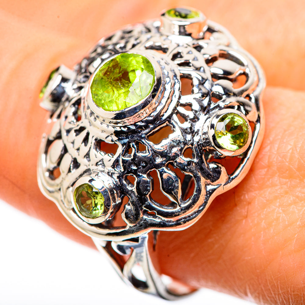 Peridot Rings handcrafted by Ana Silver Co - RING132633