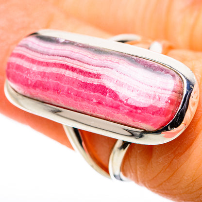 Rhodochrosite Rings handcrafted by Ana Silver Co - RING132636