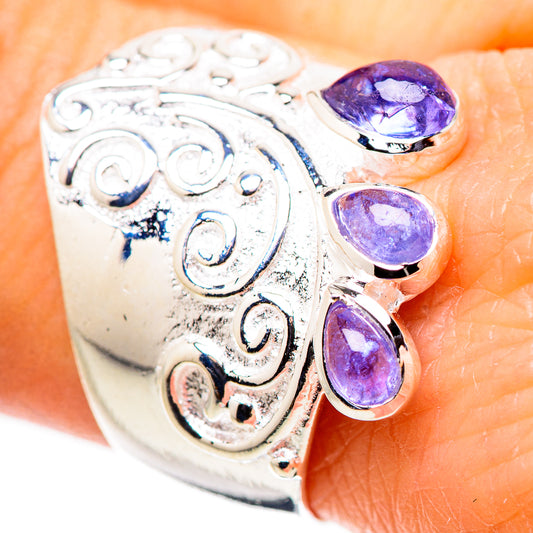 Tanzanite Rings handcrafted by Ana Silver Co - RING132639