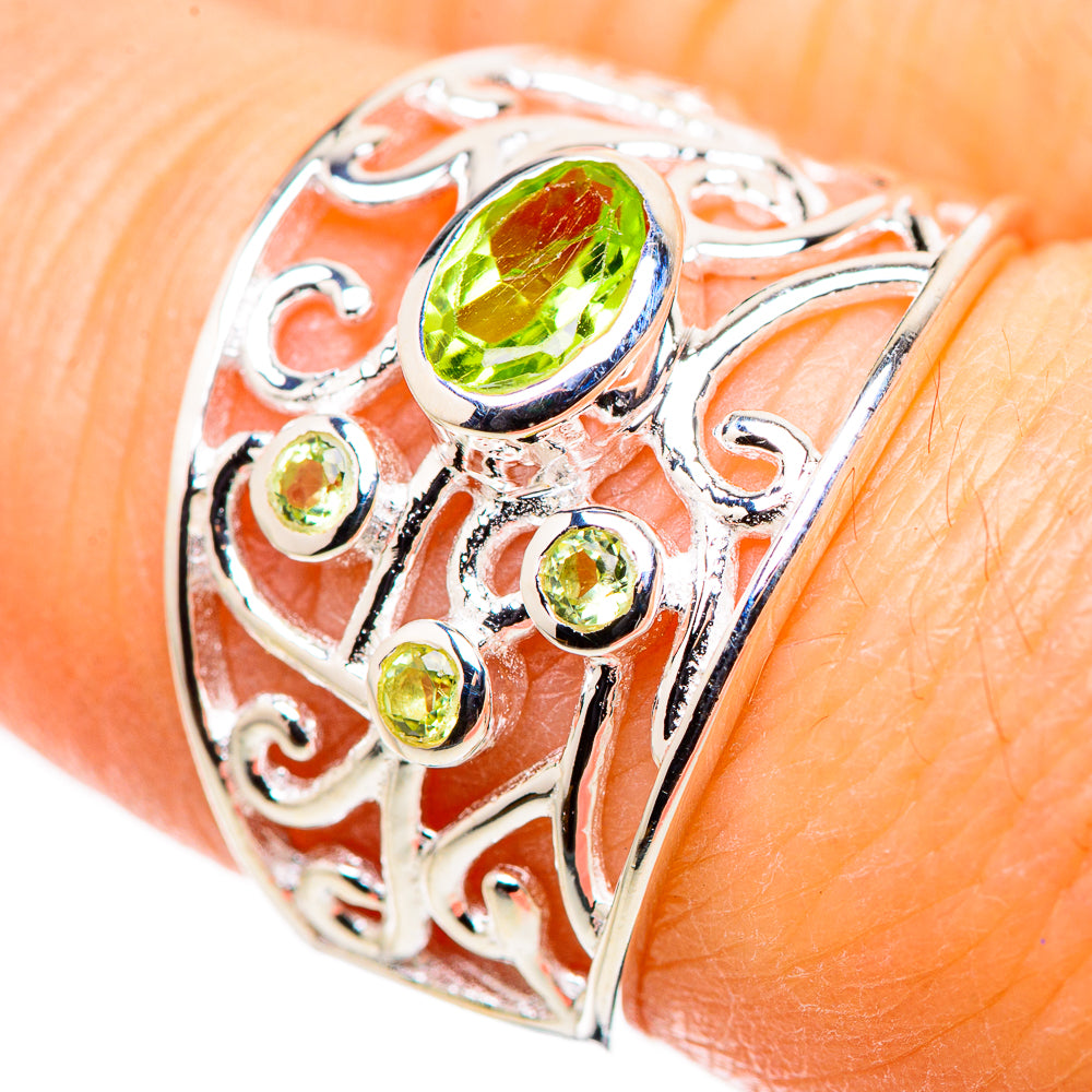 Peridot Rings handcrafted by Ana Silver Co - RING132656