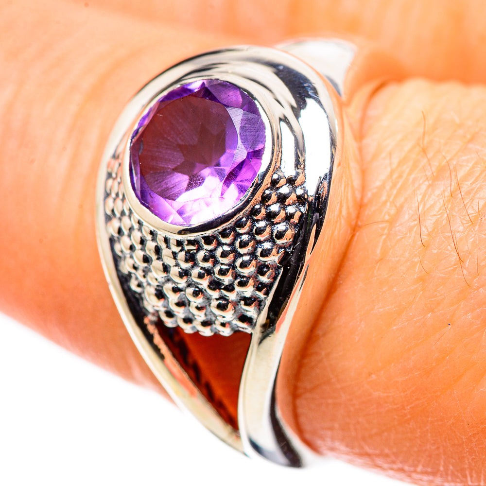 Amethyst Rings handcrafted by Ana Silver Co - RING132660
