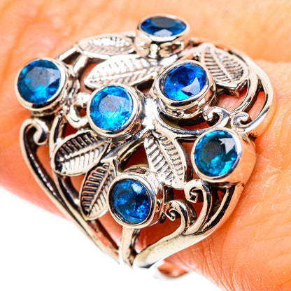 Swiss Blue Topaz Rings handcrafted by Ana Silver Co - RING132666