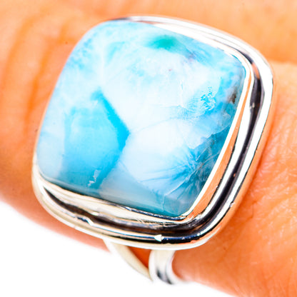 Larimar Rings handcrafted by Ana Silver Co - RING132673