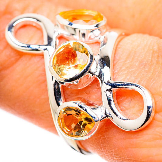 Citrine Rings handcrafted by Ana Silver Co - RING132677