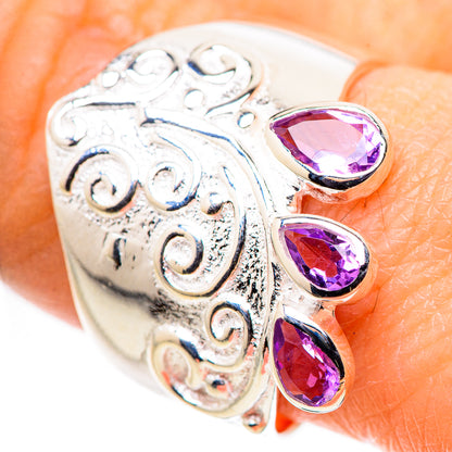 Amethyst Rings handcrafted by Ana Silver Co - RING132680