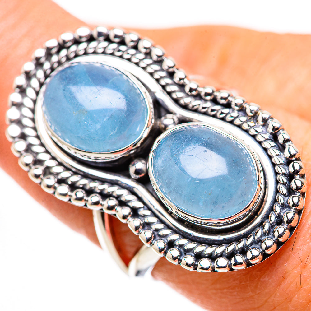 Aquamarine Rings handcrafted by Ana Silver Co - RING132687