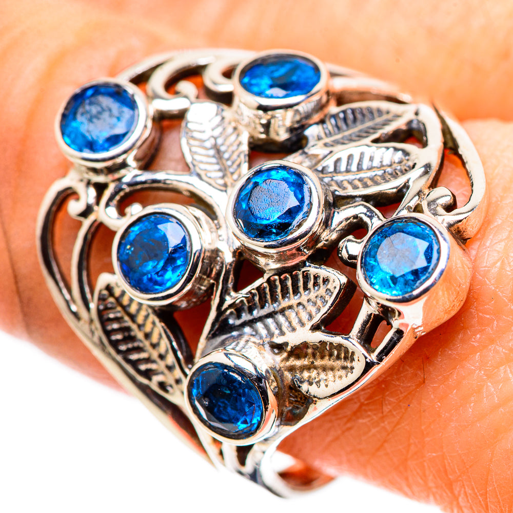 Swiss Blue Topaz Rings handcrafted by Ana Silver Co - RING132690