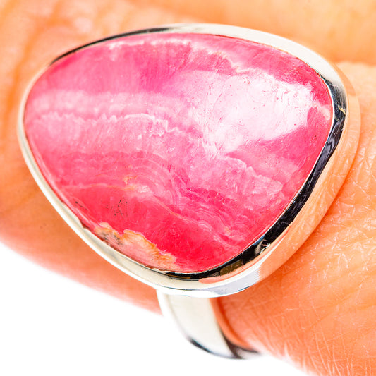 Rhodochrosite Rings handcrafted by Ana Silver Co - RING132699