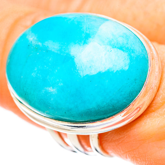 Amazonite Rings handcrafted by Ana Silver Co - RING132717