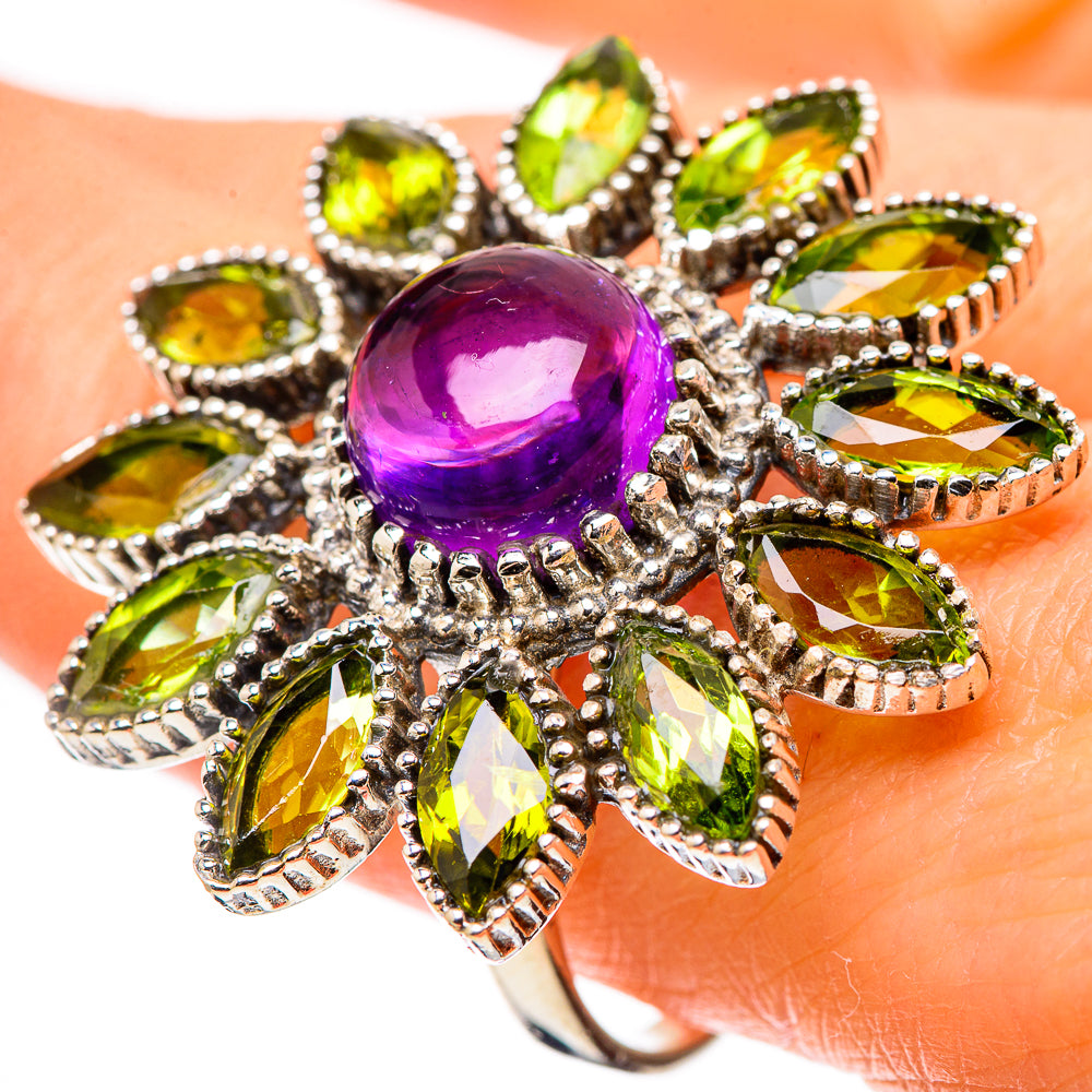 Amethyst Rings handcrafted by Ana Silver Co - RING132724