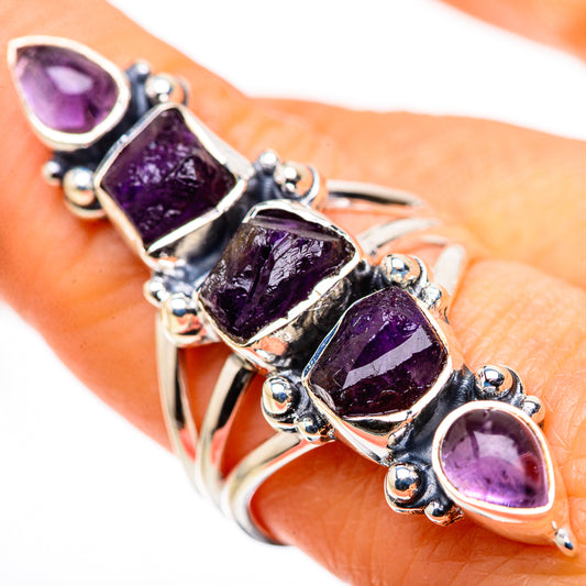 Amethyst Rings handcrafted by Ana Silver Co - RING132728