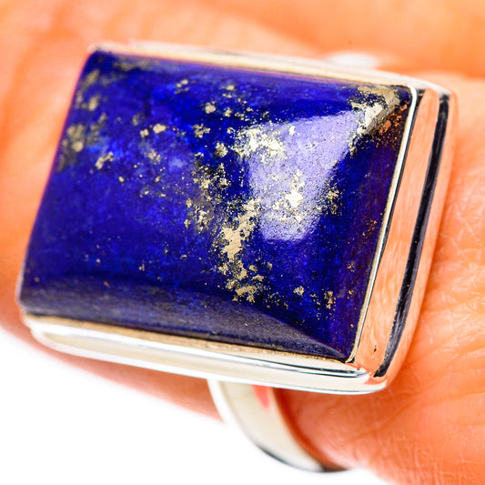Lapis Lazuli Rings handcrafted by Ana Silver Co - RING132744