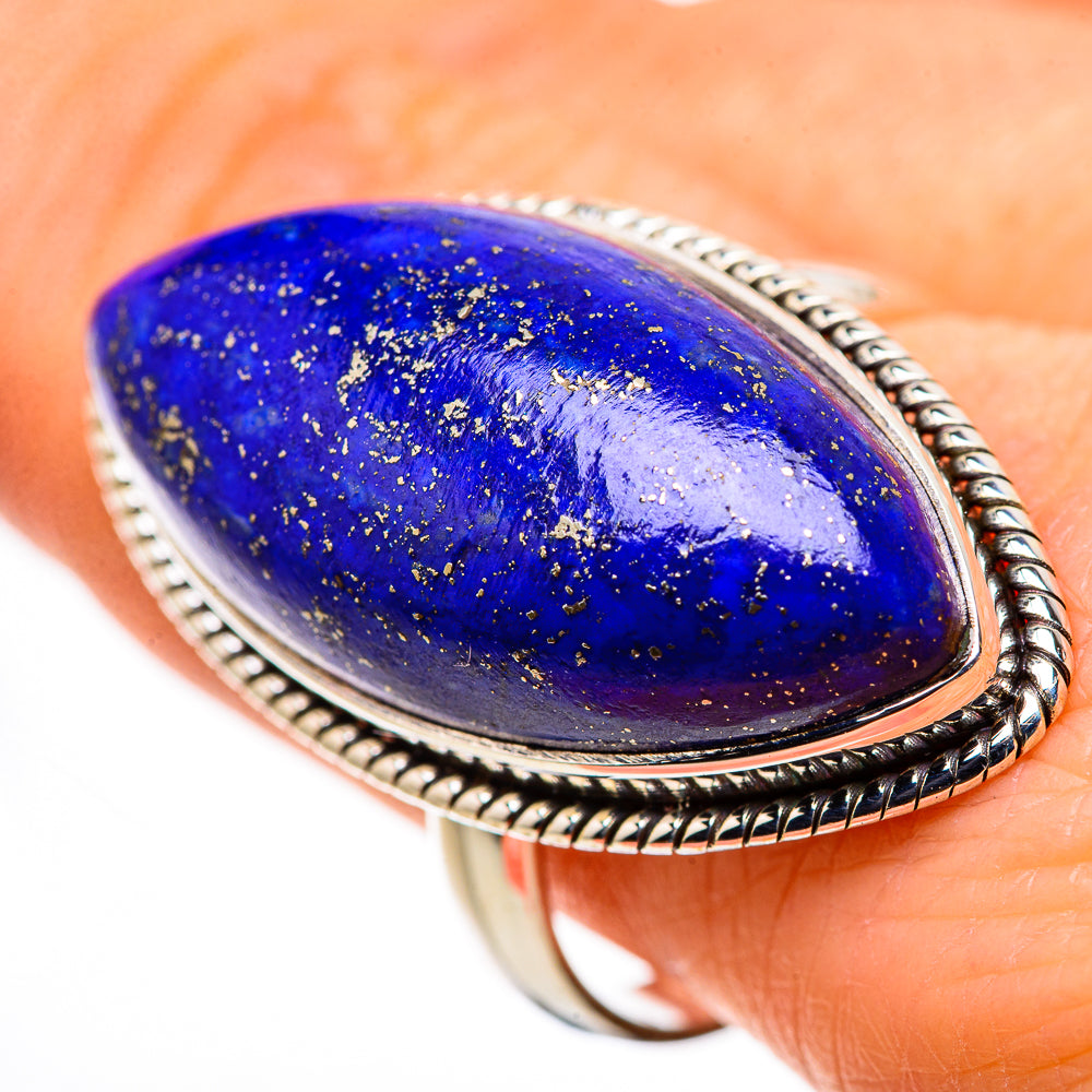 Lapis Lazuli Rings handcrafted by Ana Silver Co - RING132747