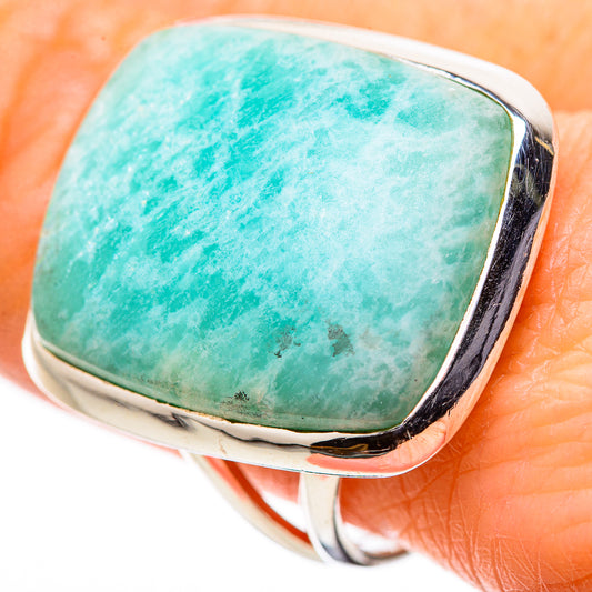 Amazonite Rings handcrafted by Ana Silver Co - RING132752