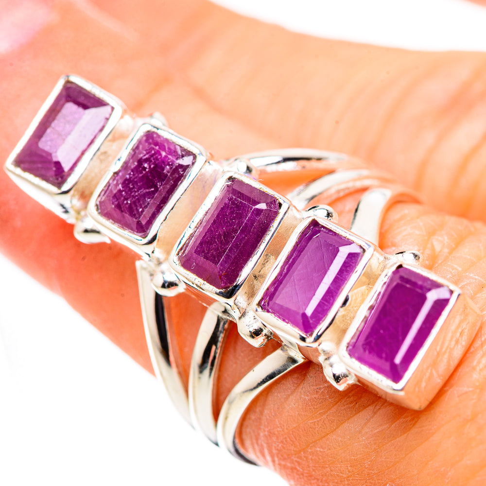 Ruby Rings handcrafted by Ana Silver Co - RING132754