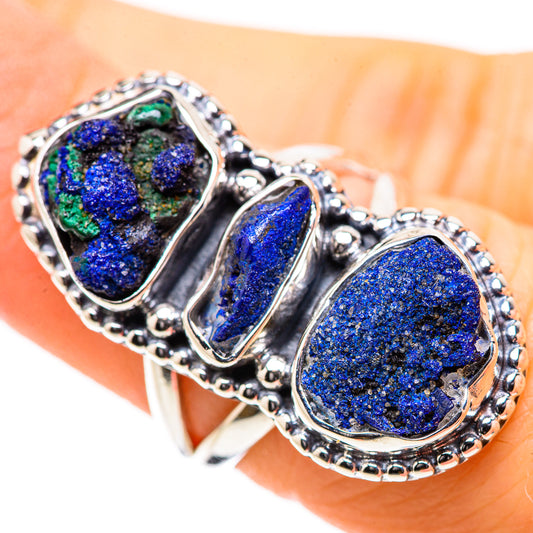 Azurite Rings handcrafted by Ana Silver Co - RING132767