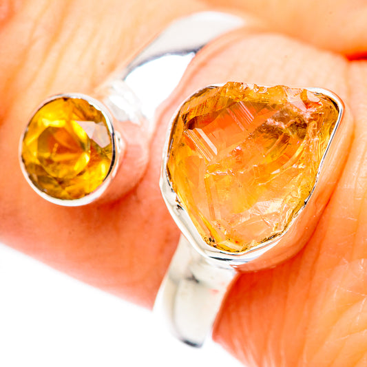 Citrine Rings handcrafted by Ana Silver Co - RING132774