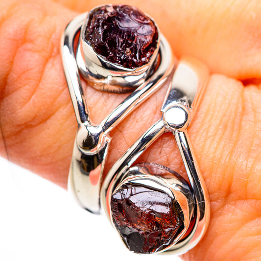 Garnet Rings handcrafted by Ana Silver Co - RING132778