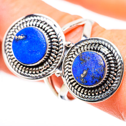 Lapis Lazuli Rings handcrafted by Ana Silver Co - RING132794