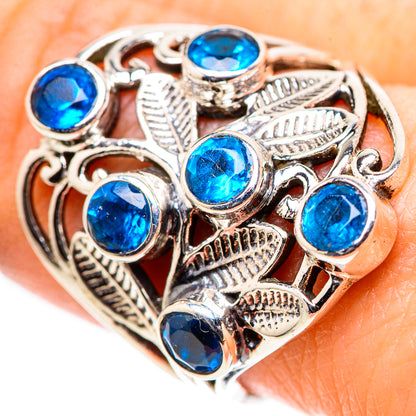 Swiss Blue Topaz Rings handcrafted by Ana Silver Co - RING132795