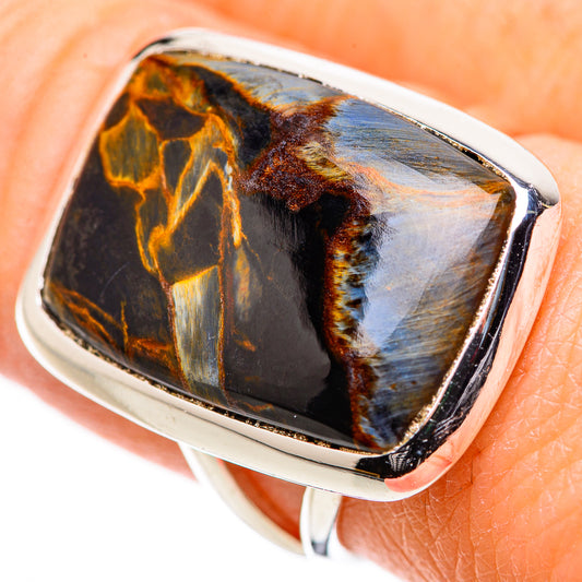 Pietersite Rings handcrafted by Ana Silver Co - RING132812